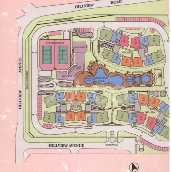 Hillview Heights, 27 Hillview Avenue, 3 Bedrooms, 1,162 sqft, Condominium For Rent, by Xu Helen, 24468152 - PropertyGuru.com.sg