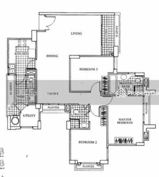 Aquarius By The Park, 13 Bedok Reservoir View, 3 Bedrooms, 1,206 sqft, Condominium For Rent, by Ron Quek 郭伟洋, 24468432 - PropertyGuru.com.sg