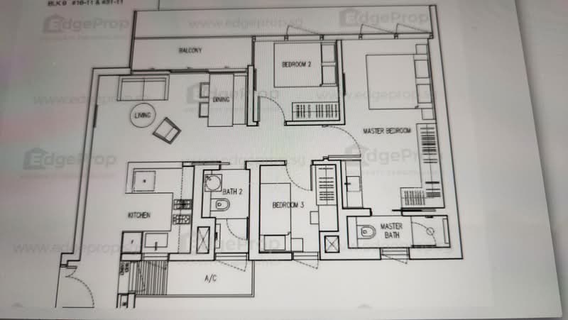 Echelon, 7 Alexandra View, 3 Bedrooms, 861 sqft, Condominium For Rent, by Mike Tan, 24472571 - PropertyGuru.com.sg
