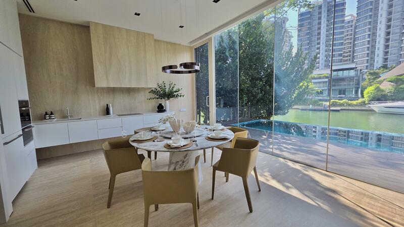 Sentosa Cove Fully Renovated Waterfront Villa | Designer Fittings, Infinity Pool, Bright Detached House For Sale at S$ 16,800,000 | PropertyGuru Singapore