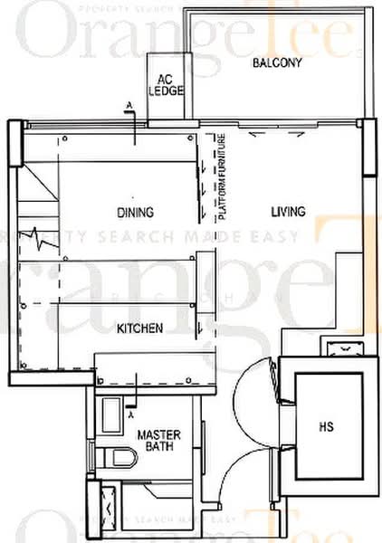 Euhabitat, 226 Jalan Eunos, 1 Bedroom, 527 sqft, Condominium For Rent, by Eric Chan 陳鴻運, 24478225 - PropertyGuru.com.sg