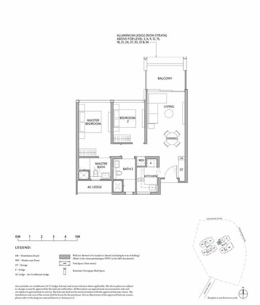 Riviere, 3 Jiak Kim Street, Alexandra / Commonwealth, 2 Bedrooms, 840 sqft, Condominium For Rent, by Amy Tay, 24484062 - PropertyGuru.com.sg