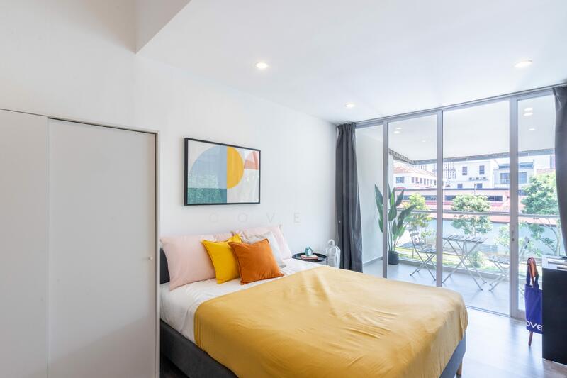 Blue room - master bedroom