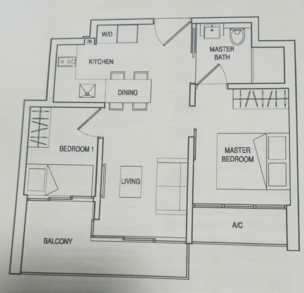 Eon Shenton, 70 Shenton Way, 2 Bedrooms, 538 sqft, Condominium For Rent, by Ericia Tan, 24490660 - PropertyGuru.com.sg