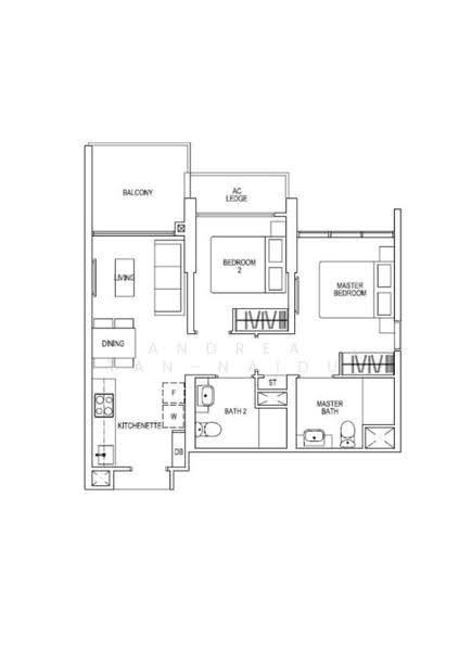 Parc Riviera, 103 West Coast Vale, Buona Vista / West Coast / Clementi New Town, 2 Bedrooms, 646 sqft, Condominium For Rent, by Andrea Tan-Naidu, 24491935 - PropertyGuru.com.sg