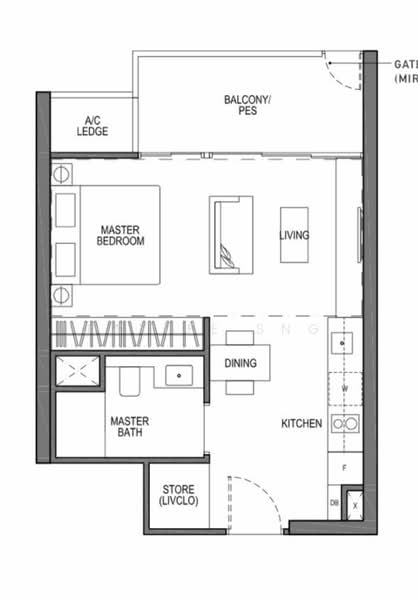 Seaside Residences, 10 Siglap Link, 1 Bedroom, 506 sqft, Apartment For Rent, by Kaylee Sng, 24493245 - PropertyGuru.com.sg