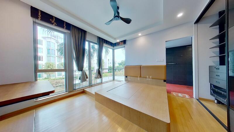 Master- Expansive master bedroom with breathtaking sea vista, a tranquil haven.
