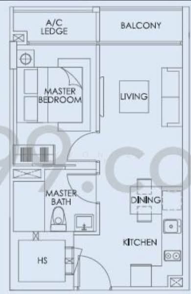 28 RC Suites, 28 Race Course Lane, 1 Bedroom, 431 sqft, Apartment For Rent, by Yvonne Tan, 24494716 - PropertyGuru.com.sg