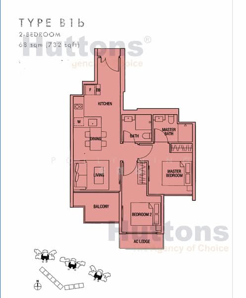 Thomson Three, 21 Bright Hill Drive, 2 Bedrooms, 732 sqft, Condominium For Rent, by Polly Ning 甯麗雄, 24494737 - PropertyGuru.com.sg