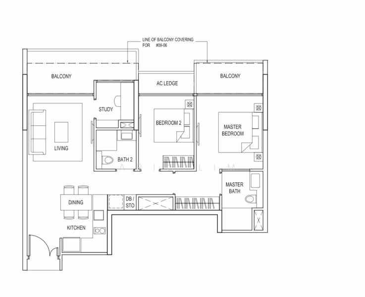 Goodwood Grand, 30 Balmoral Road, 3 Bedrooms, 893 sqft, Apartment For Rent, by Aric Lim, 24495583 - PropertyGuru.com.sg