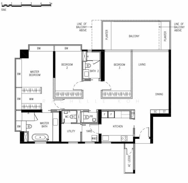 Boulevard 88, 86 Orchard Boulevard, 3 Bedrooms, 1,776 sqft, Condominium For Rent, by Rachelle Koh, 24502262 - PropertyGuru.com.sg