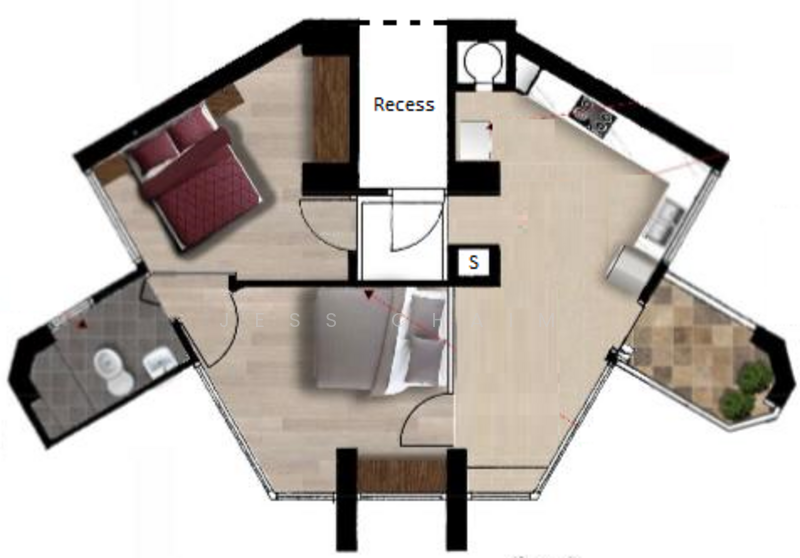 Bayshore Park, 60 Bayshore Road, 2 Bedrooms, 663 sqft, Condominium For Rent, by Jess Chaim, 24503023 - PropertyGuru.com.sg