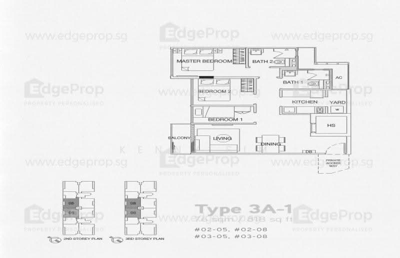 Hilbre28, 68 Hillside Drive, Hougang / Punggol / Sengkang, 3 Bedrooms, 818 sqft, Apartment For Sale, by Kenny Sim, 24504737 - PropertyGuru.com.sg