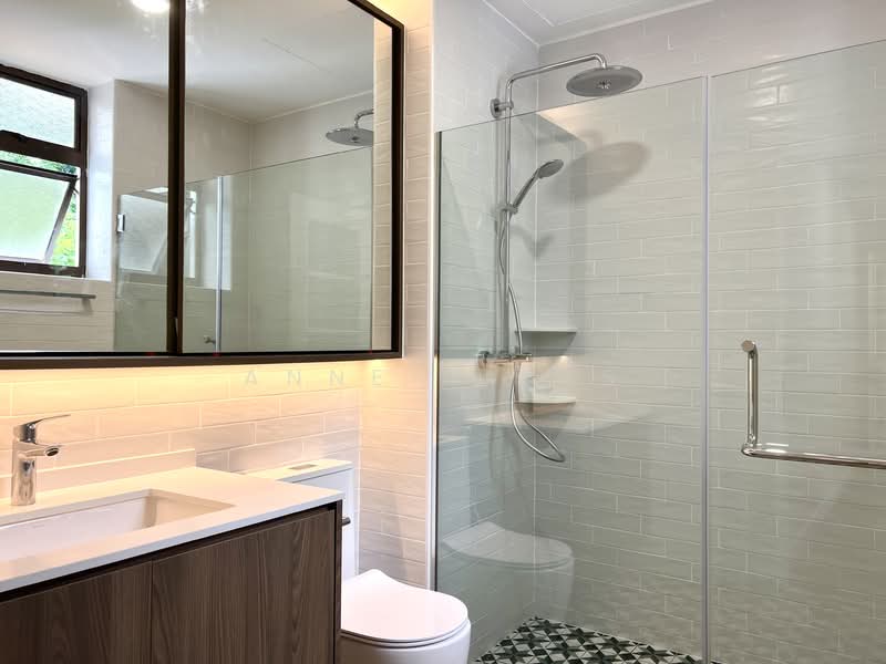 Astrid Meadows, 52 Coronation Road West, 3 Bedrooms, 1,356 sqft, Condominium For Rent, by Anne Hicks, 24504790 - Bathrooms have generous storage.  - PropertyGuru.com.sg