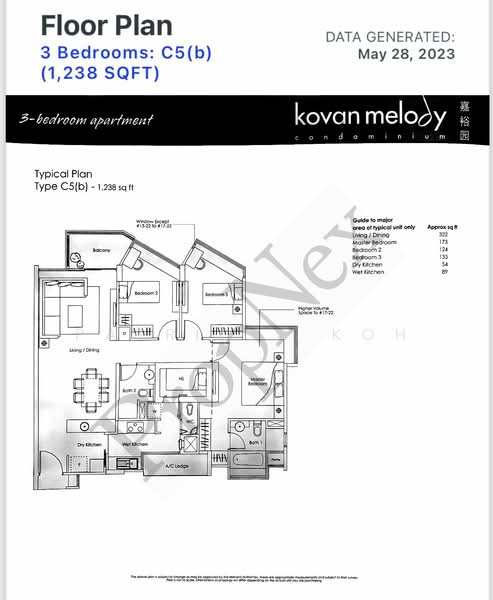 Kovan Melody, 25 Kovan Road, 3 Bedrooms, 1,238 sqft, Condominium For Rent, by Patricia Koh, 24507991 - PropertyGuru.com.sg