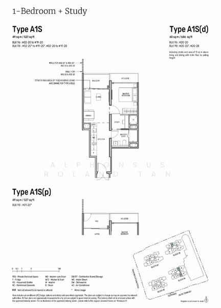 Tembusu Grand, , 1 Bedroom, 527 sqft, Condominium For Sale, by Alphonsus Roland Tan, 24513430 - PropertyGuru.com.sg