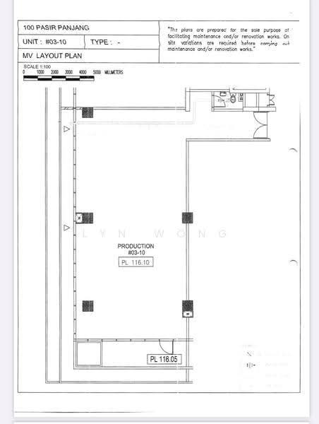 100 Pasir Panjang, 100 Pasir Panjang Road, Buona Vista / West Coast / Clementi New Town, 2,077 sqft, Light Industrial (B1) For Rent, by Lyn Wong, 24514126 - CommercialGuru.com.sg