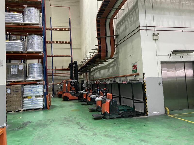 SFA approve food production / 18m warehouse food zone warehouse with racking @ Senoko / woodland, Senoko, 10,000 sqft, Warehouse For Rent, by Leow Kok Wee, 24514508 - CommercialGuru.com.sg