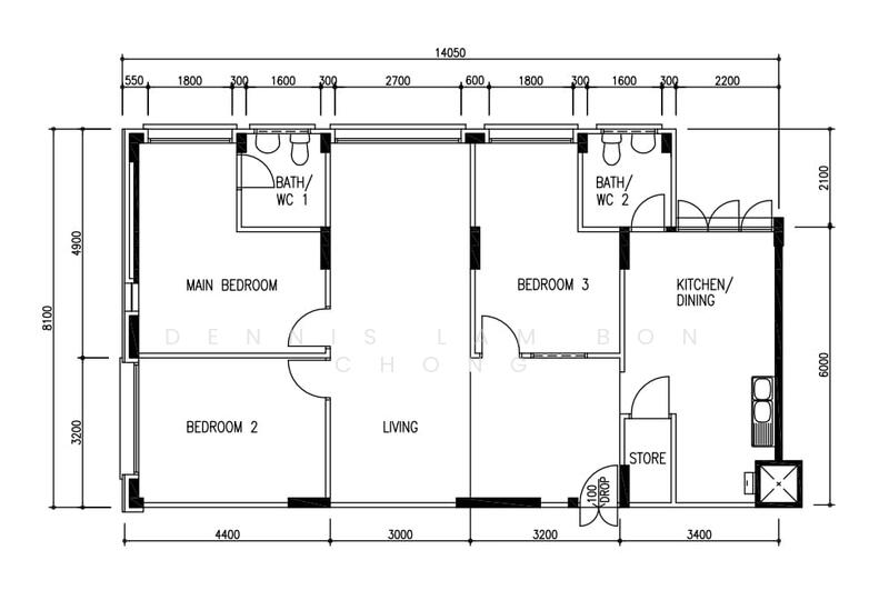 888A Tampines Street 81, 888A Tampines Street 81, 3 Bedrooms, 1,119 sqft, HDB Flat For Rent, by Dennis Lam Bon Chong, 24515716 - PropertyGuru.com.sg