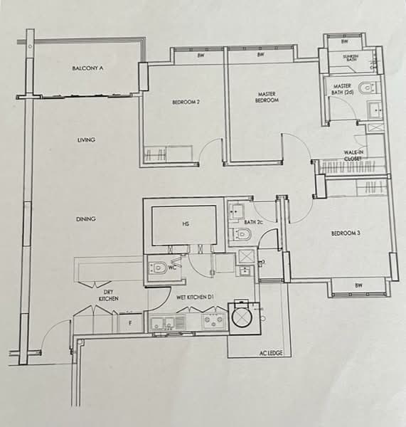 Mi Casa, 323 Choa Chu Kang Avenue 3, 3 Bedrooms, 1,249 sqft, Condominium For Rent, by Cindy Chew, 24515756 - PropertyGuru.com.sg