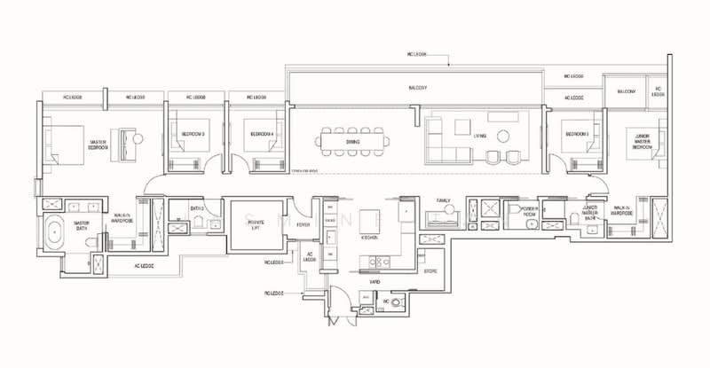Pinetree Hill, 32 Pine Grove, 5 Bedrooms, 2,874 sqft, Condominium For Sale, by Jasmine Tan, 24515799 - PropertyGuru.com.sg