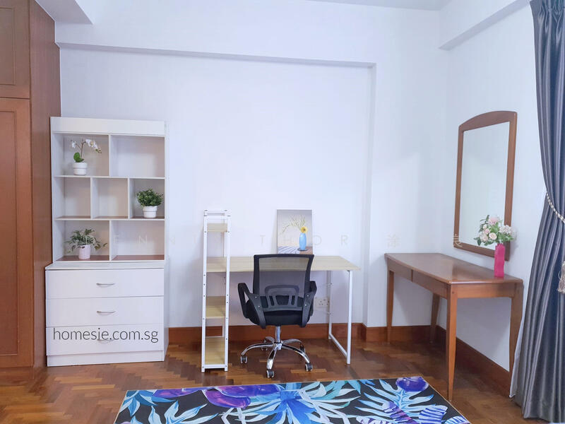 Westcove Condo, 10 West Coast Crescent, 3 Bedrooms, 1,141 sqft, Condominium For Rent, by Dennis Thor 涂英良, 24517967 - Master Bedroom with a Dresser - PropertyGuru.com.sg