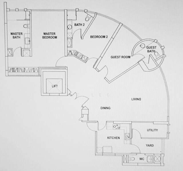 Manhattan Mansions, 76 Grange Road, 3 Bedrooms, 1,485 sqft, Apartment For Rent, by HT Lee, 24520076 - PropertyGuru.com.sg