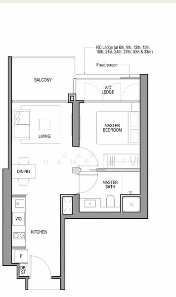Avenue South Residence, 11 Silat Avenue, Alexandra / Commonwealth, 1 Bedroom, 527 sqft, Condominium For Rent, by Gary Nambiar, 24521907 - PropertyGuru.com.sg