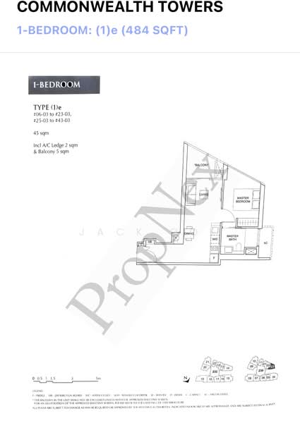 Commonwealth Towers, 230 Commonwealth Avenue, 1 Bedroom, 484 sqft, Condominium For Rent, by Jack Ooi, 24523576 - PropertyGuru.com.sg