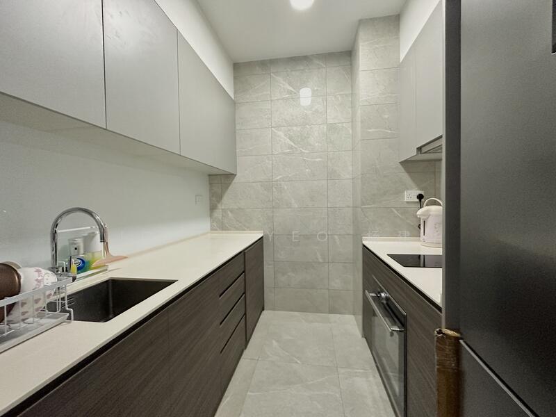 Enclosed Spacious Kitchen