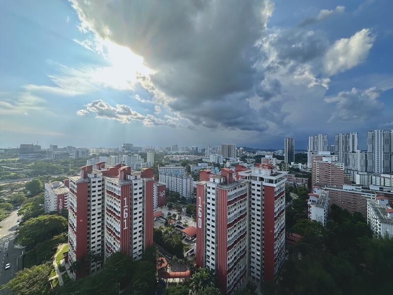 Unblocked view from balcony