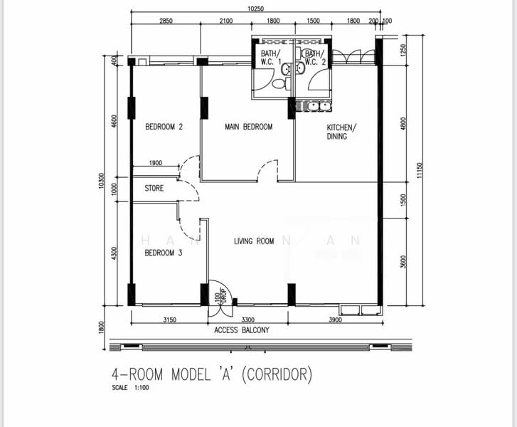 230B Tampines Street 24, 230B Tampines Street 24, Room Rental, 100 sqft, HDB Flat For Rent, by Han Jun An, 24530940 - PropertyGuru.com.sg