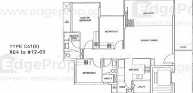 Watertown, 65 Punggol Central, 3 Bedrooms, 1,119 sqft, Condominium For Rent, by Gary Chia, 24532845 - PropertyGuru.com.sg
