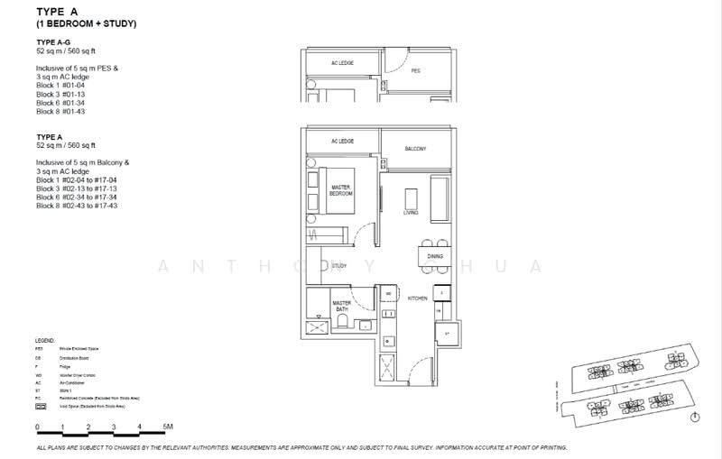 The Continuum, 1-8 Thiam Siew Avenue, 1 Bedroom, 560 sqft, Apartment For Sale, by Anthony Chua, 24535035 - PropertyGuru.com.sg