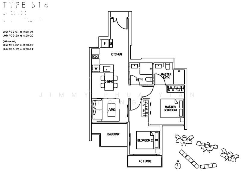 Thomson Three, 43 Bright Hill Drive, 2 Bedrooms, 732 sqft, Condominium For Rent, by Jimmy Phua Yian Tong, 24538258 - PropertyGuru.com.sg