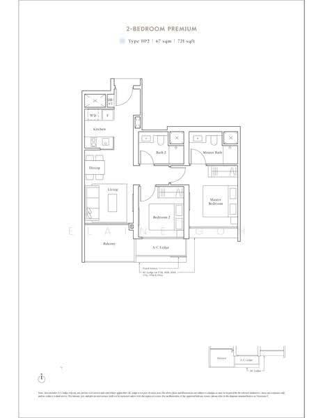 Avenue South Residence, 13 Silat Avenue, Alexandra / Commonwealth, 2 Bedrooms, 721 sqft, Condominium For Rent, by Elaine Goh, 24541895 - PropertyGuru.com.sg