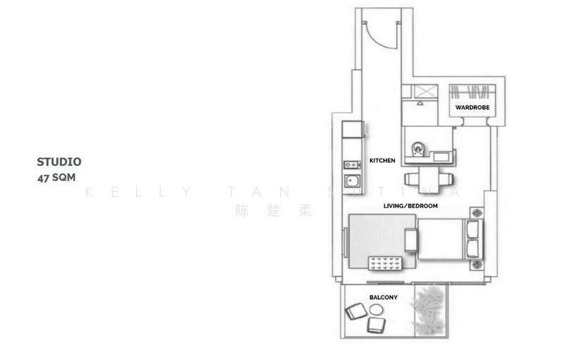 Lumiere, 2 Mistri Road, Chinatown / Tanjong Pagar, Studio, 506 sqft, Apartment For Rent, by Kelly Sutina Tan, 24542366 - PropertyGuru.com.sg