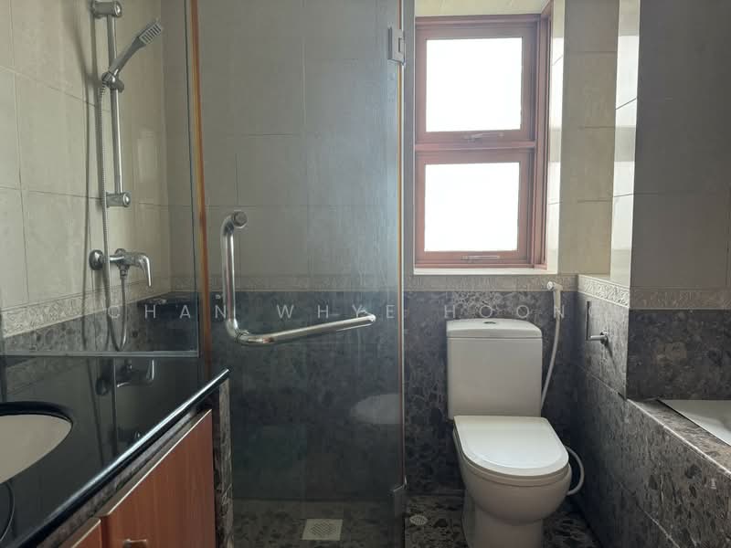 Tropical Spring, 23 Simei Street 4, 3 Bedrooms, 1,389 sqft, Condominium For Rent, by Chan Whye Hoong, 24544319 - Master Bathroom - PropertyGuru.com.sg