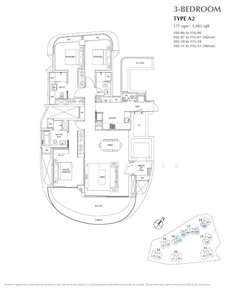 Cape Royale, 25 Cove Way, 3 Bedrooms, 1,905 sqft, Condominium For Sale, by Vanessa Lee, 24549623 - PropertyGuru.com.sg