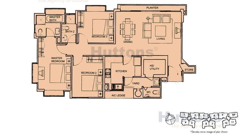 Amaranda Gardens, 118 Serangoon Avenue 3, Hougang / Punggol / Sengkang, 3 Bedrooms, 1,259 sqft, Condominium For Rent, by Victor Chua, 24552431 - PropertyGuru.com.sg