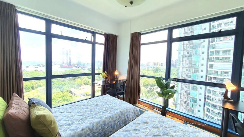 Blue Horizon, 27 West Coast Crescent, 3 Bedrooms, 1,163 sqft, Condominium For Rent, by Edmund Thor, 24558035 - Master Bedroom  - PropertyGuru.com.sg