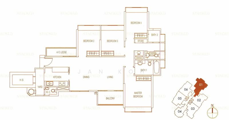 Meraprime, 301 Jalan Bukit Ho Swee, 4 Bedrooms, 1,313 sqft, Condominium For Rent, by Jan Koh, 24563850 - PropertyGuru.com.sg
