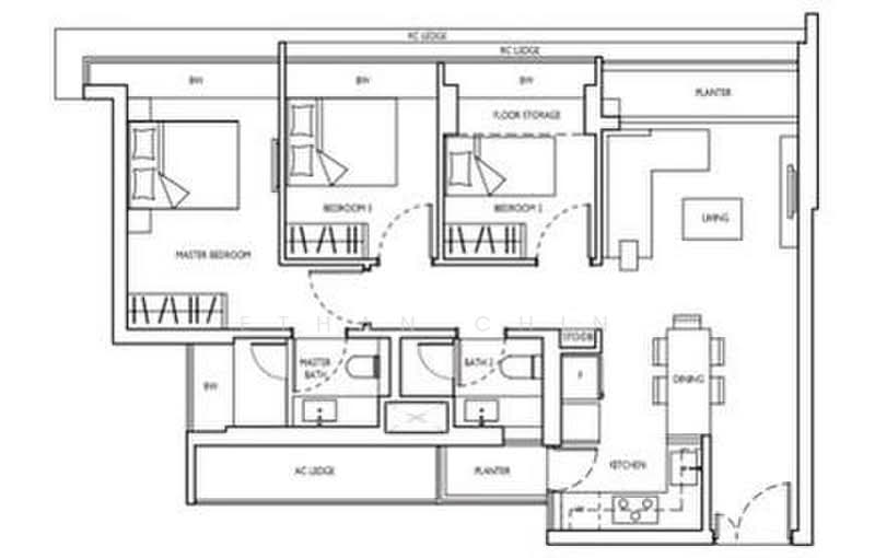 D'Nest, 133 Pasir Ris Grove, 3 Bedrooms, 969 sqft, Condominium For Rent, by Ethan Chin, 24564313 - PropertyGuru.com.sg
