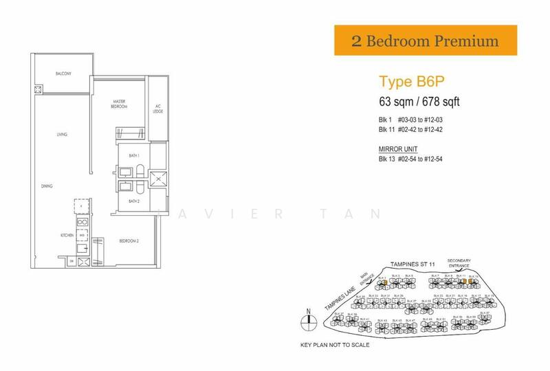 Treasure at Tampines, 57 Tampines Lane, 2 Bedrooms, 678 sqft, Condominium For Rent, by Javier Tan, 24565051 - PropertyGuru.com.sg