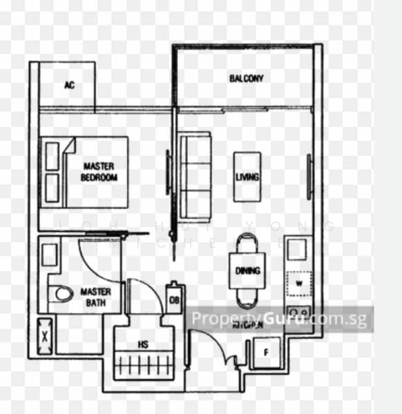 Bartley Residences, 6 Lorong How Sun, 1 Bedroom, 463 sqft, Condominium For Rent, by Loh Hui Yong Michelle, 24567092 - PropertyGuru.com.sg