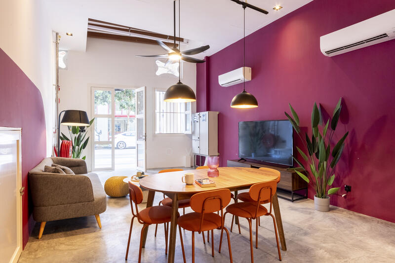 Shared dining area