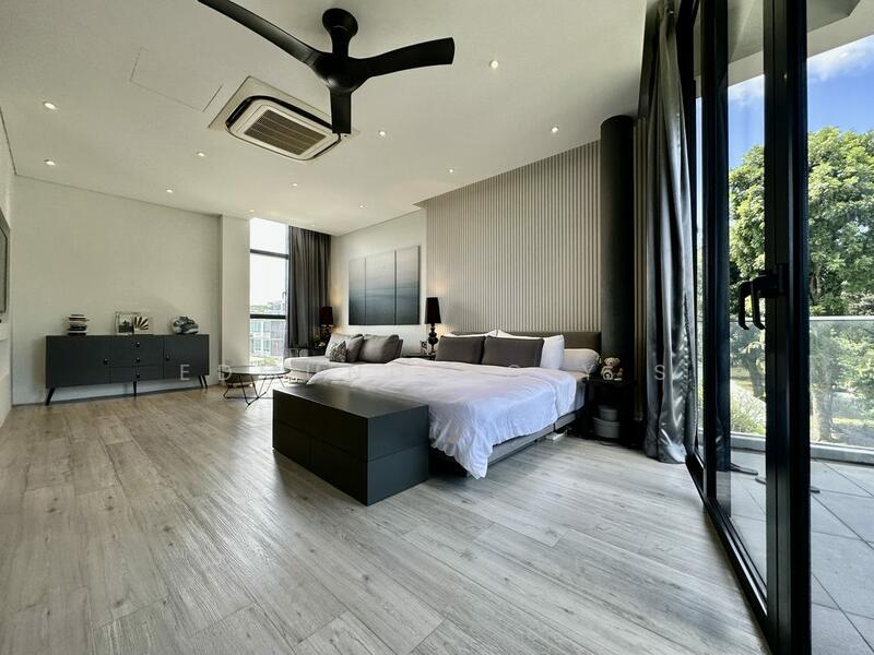 Another angle of the master bedroom