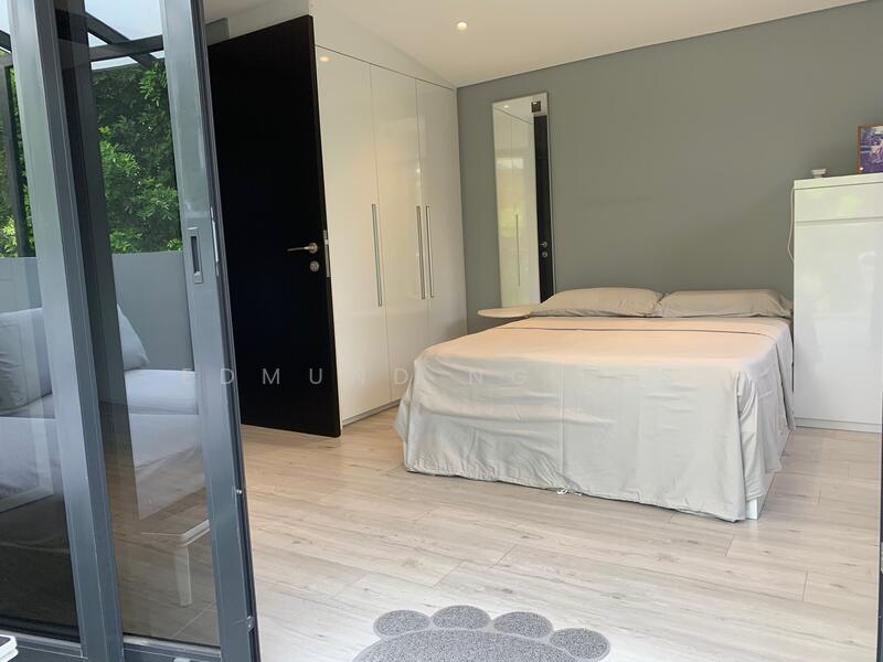 Bedroom on the attic level 