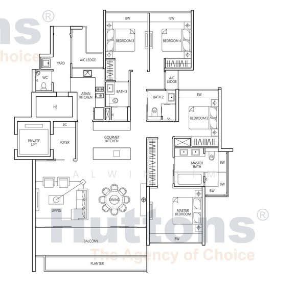 Parvis, 12 Holland Hill, Tanglin / Holland / Bukit Timah, 4 Bedrooms, 2,013 sqft, Condominium For Rent, by Alwin Lim, 24578039 - PropertyGuru.com.sg