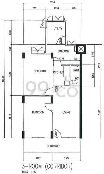 113 Commonwealth Crescent, 113 Commonwealth Crescent, 3 Bedrooms, 700 sqft, HDB Flat For Rent, by Yn Shu Tan, 24582900 - PropertyGuru.com.sg